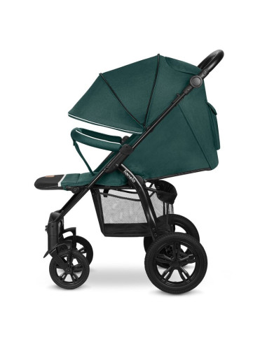 BN-LO-ANNET_TOUR_GREEN _TURQUOISE,Lionelo - Carucior sport Annet Tour, De la nastere, Cu capotina impermeabila, Cu filtru UPF 50