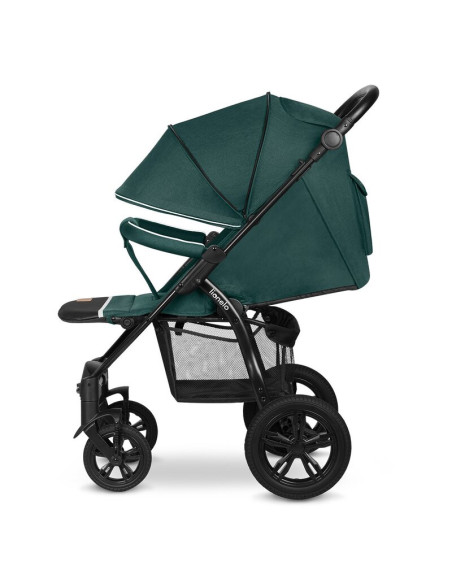 BN-LO-ANNET_TOUR_GREEN _TURQUOISE,Lionelo - Carucior sport Annet Tour, De la nastere, Cu capotina impermeabila, Cu filtru UPF 50