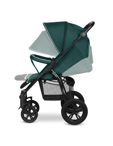BN-LO-ANNET_TOUR_GREEN _TURQUOISE,Lionelo - Carucior sport Annet Tour, De la nastere, Cu capotina impermeabila, Cu filtru UPF 50