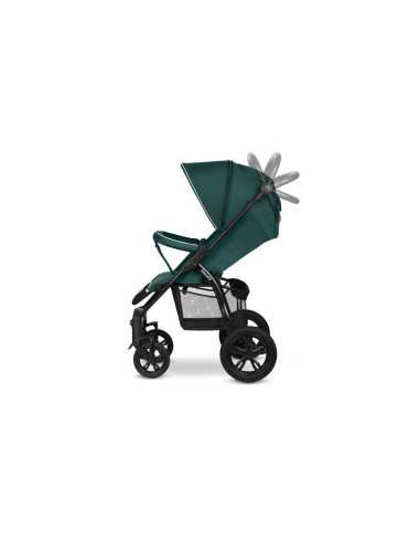BN-LO-ANNET_TOUR_GREEN _TURQUOISE,Lionelo - Carucior sport Annet Tour, De la nastere, Cu capotina impermeabila, Cu filtru UPF 50