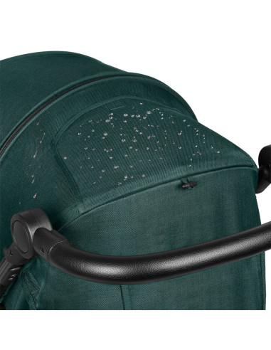 BN-LO-ANNET_TOUR_GREEN _TURQUOISE,Lionelo - Carucior sport Annet Tour, De la nastere, Cu capotina impermeabila, Cu filtru UPF 50