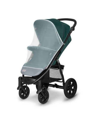 BN-LO-ANNET_TOUR_GREEN _TURQUOISE,Lionelo - Carucior sport Annet Tour, De la nastere, Cu capotina impermeabila, Cu filtru UPF 50