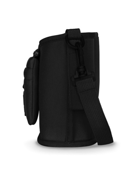 BN-LO-LITTLE_CUBE_BLACK,Lionelo - Geanta impermeabila pentru mamici si carucior, Little Cube, Cu 4 compartimente, Curea detasabi