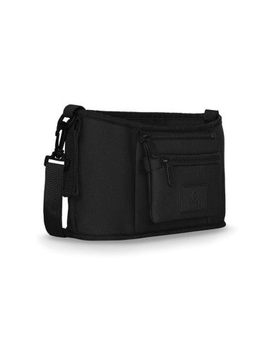 BN-LO-LITTLE_CUBE_BLACK,Lionelo - Geanta impermeabila pentru mamici si carucior, Little Cube, Cu 4 compartimente, Curea detasabi