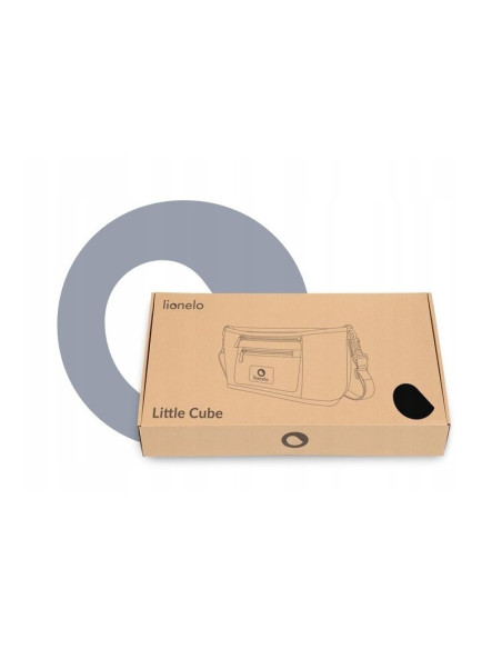 BN-LO-LITTLE_CUBE_BLACK,Lionelo - Geanta impermeabila pentru mamici si carucior, Little Cube, Cu 4 compartimente, Curea detasabi