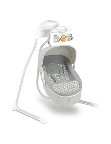 BN-LO-HENNY_GREY_DOVE,Lionelo - Balansoar electric, Leagan si sezlong pentru bebelusi, Henny, 3 in 1, Cu functie de inclinare,10