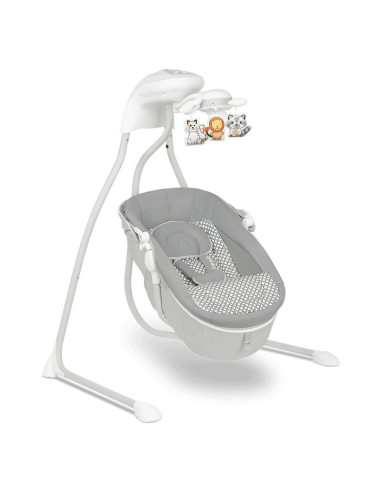BN-LO-HENNY_GREY_DOVE,Lionelo - Balansoar electric, Leagan si sezlong pentru bebelusi, Henny, 3 in 1, Cu functie de inclinare,10
