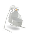 BN-LO-HENNY_GREY_DOVE,Lionelo - Balansoar electric, Leagan si sezlong pentru bebelusi, Henny, 3 in 1, Cu functie de inclinare,10