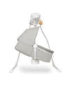 BN-LO-HENNY_GREY_DOVE,Lionelo - Balansoar electric, Leagan si sezlong pentru bebelusi, Henny, 3 in 1, Cu functie de inclinare,10