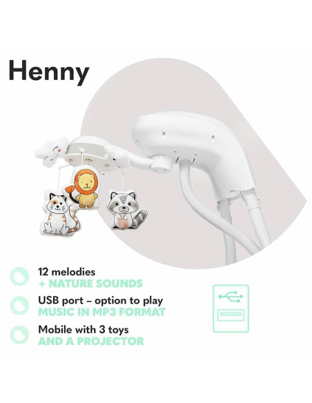 BN-LO-HENNY_GREY_DOVE,Lionelo - Balansoar electric, Leagan si sezlong pentru bebelusi, Henny, 3 in 1, Cu functie de inclinare,10