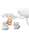 BN-LO-HENNY_GREY_DOVE,Lionelo - Balansoar electric, Leagan si sezlong pentru bebelusi, Henny, 3 in 1, Cu functie de inclinare,10