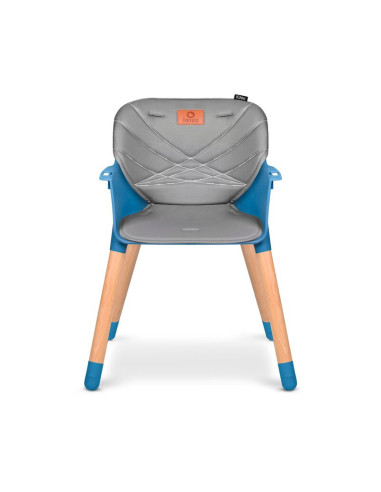 BN-LO-KOEN_BLUE_SKY,Lionelo - Scaun de masa din fag Koen, 2 in 1, Transformabil, Sustine 30 kg, 6 luni+, Conform cu standardul e