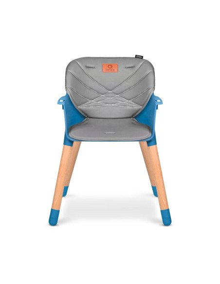 BN-LO-KOEN_BLUE_SKY,Lionelo - Scaun de masa din fag Koen, 2 in 1, Transformabil, Sustine 30 kg, 6 luni+, Conform cu standardul e