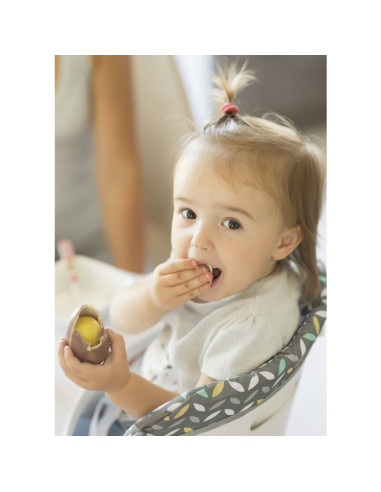 BN-LO-KOEN_BLUE_SKY,Lionelo - Scaun de masa din fag Koen, 2 in 1, Transformabil, Sustine 30 kg, 6 luni+, Conform cu standardul e