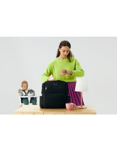 BN-LO-KOEN_BLUE_SKY,Lionelo - Scaun de masa din fag Koen, 2 in 1, Transformabil, Sustine 30 kg, 6 luni+, Conform cu standardul e