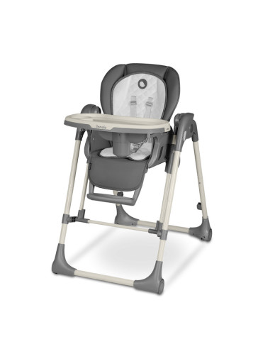 BN-LO-LAURICE_ GREY_STONE,Lionelo - Scaun de masa si balansoar, 2 in 1, Laurice, Transformabil, Multifunctional, Inaltime si spa