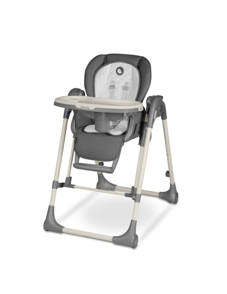 BN-LO-LAURICE_ GREY_STONE,Lionelo - Scaun de masa si balansoar, 2 in 1, Laurice, Transformabil, Multifunctional, Inaltime si spa