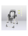 BN-LO-LAURICE_ GREY_STONE,Lionelo - Scaun de masa si balansoar, 2 in 1, Laurice, Transformabil, Multifunctional, Inaltime si spa