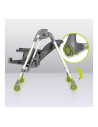BN-LO-LAURICE_ GREY_STONE,Lionelo - Scaun de masa si balansoar, 2 in 1, Laurice, Transformabil, Multifunctional, Inaltime si spa