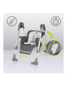 BN-LO-LAURICE_ GREY_STONE,Lionelo - Scaun de masa si balansoar, 2 in 1, Laurice, Transformabil, Multifunctional, Inaltime si spa