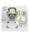 BN-LO-LAURICE_ GREY_STONE,Lionelo - Scaun de masa si balansoar, 2 in 1, Laurice, Transformabil, Multifunctional, Inaltime si spa