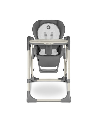 BN-LO-LAURICE_ GREY_STONE,Lionelo - Scaun de masa si balansoar, 2 in 1, Laurice, Transformabil, Multifunctional, Inaltime si spa