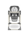 BN-LO-LAURICE_ GREY_STONE,Lionelo - Scaun de masa si balansoar, 2 in 1, Laurice, Transformabil, Multifunctional, Inaltime si spa