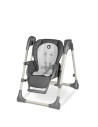 BN-LO-LAURICE_ GREY_STONE,Lionelo - Scaun de masa si balansoar, 2 in 1, Laurice, Transformabil, Multifunctional, Inaltime si spa