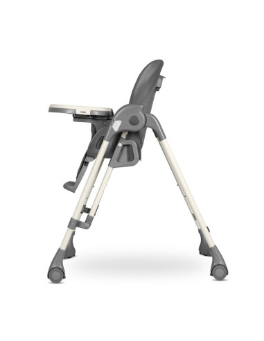 BN-LO-LAURICE_ GREY_STONE,Lionelo - Scaun de masa si balansoar, 2 in 1, Laurice, Transformabil, Multifunctional, Inaltime si spa
