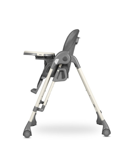 BN-LO-LAURICE_ GREY_STONE,Lionelo - Scaun de masa si balansoar, 2 in 1, Laurice, Transformabil, Multifunctional, Inaltime si spa