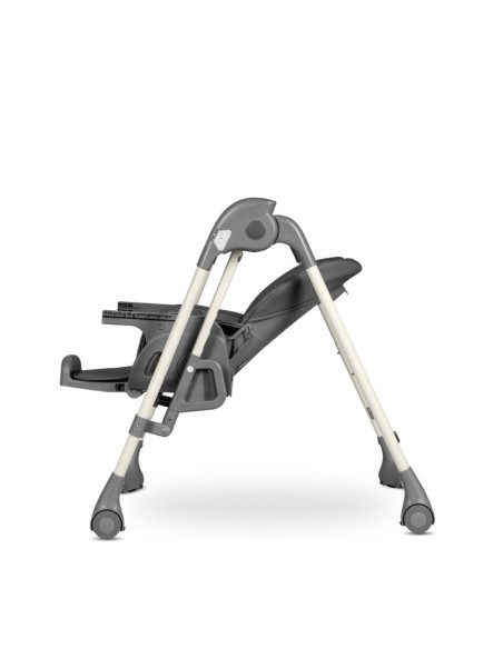 BN-LO-LAURICE_ GREY_STONE,Lionelo - Scaun de masa si balansoar, 2 in 1, Laurice, Transformabil, Multifunctional, Inaltime si spa