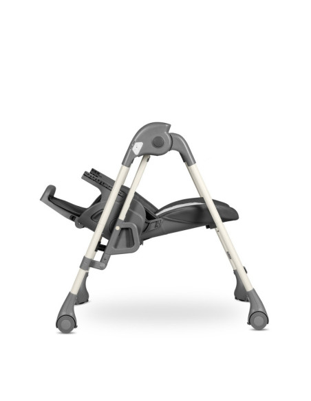 BN-LO-LAURICE_ GREY_STONE,Lionelo - Scaun de masa si balansoar, 2 in 1, Laurice, Transformabil, Multifunctional, Inaltime si spa