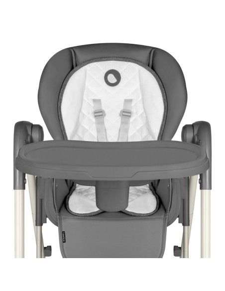 BN-LO-LAURICE_ GREY_STONE,Lionelo - Scaun de masa si balansoar, 2 in 1, Laurice, Transformabil, Multifunctional, Inaltime si spa