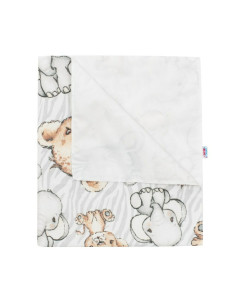 BN-49769,Scutec impermeabil din flanel, Cu multiple intrebuintari, Dimensiune 57x47 cm, New Baby, Baby Zoo