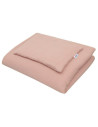 BN-47298,Lenjerie patut 2 piese, Din Muselina, Cu perna si pilota, 100x70 cm, Din materiale certificate Oeko Tex Standard 100, N