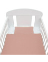 BN-47298,Lenjerie patut 2 piese, Din Muselina, Cu perna si pilota, 100x70 cm, Din materiale certificate Oeko Tex Standard 100, N