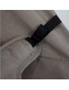 BN-915902,Petite&Mars - Sezlong balansoar, Calmy, Cu centura in 3 puncte, De la nastere pana la 9 kg, Gri