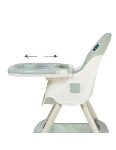 JU1027-Mint,Scaun de masa 2 in 1 Juju Eat&Smile, Mint