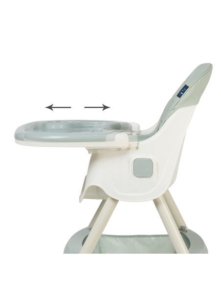 JU1027-Mint,Scaun de masa 2 in 1 Juju Eat&Smile, Mint