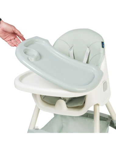 JU1027-Mint,Scaun de masa 2 in 1 Juju Eat&Smile, Mint