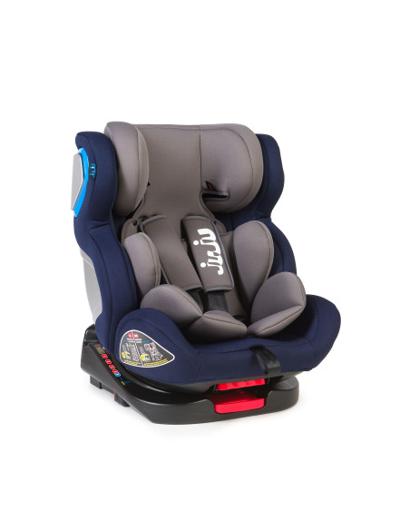 JU1200-932-Grey-Blue,Scaun Auto Juju Complete rotativ 360, Gri-Bleumarin