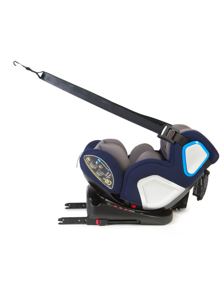 JU1200-932-Grey-Blue,Scaun Auto Juju Complete rotativ 360, Gri-Bleumarin
