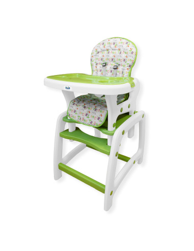 JU3002-Green,Scaun de masa Juju Eat&ampPlay, Verde