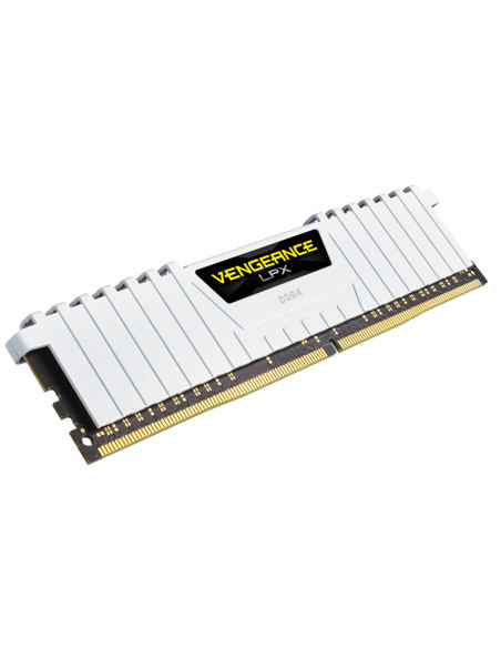 CMK16GX4M2D3000C16W,Memorie DDR Corsair VENGEANCE LPX DDR4 16 GB, frecventa 3000 MHz, 8 GB x 2 module, radiator, "CMK16GX4M2D300
