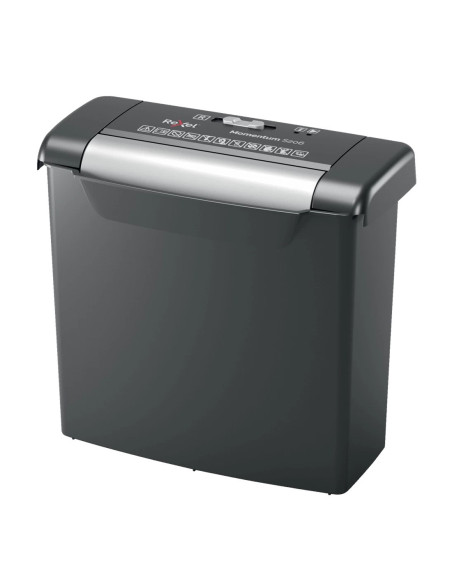 2104568EU,Distrugator manual documente MOMENTUM S206, 6 coli, P2, strip-cut (tip fasii) Rexel "2104568EU" (include TV 35lei)