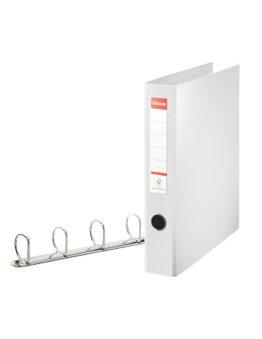 ES82400,Caiet mecanic a4 4 inele 40mm/60mm alb jumbo esselte