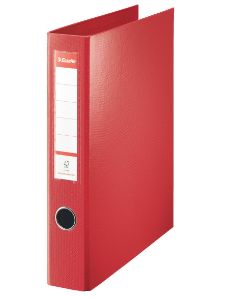 ES82403,Caiet mecanic a4 4 inele 40mm/60mm rosu jumbo esselte