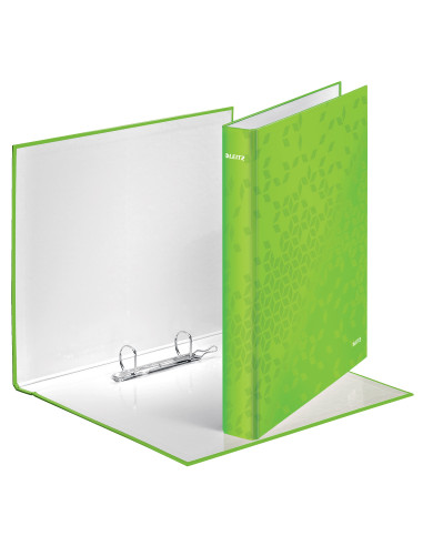 LZ42410054,Caiet mecanic a4 2 inele 25mm/40mm verde wow leitz LZ42410054,Caiet mecanic a4 2 inele 25mm/40mm verde wow leitz