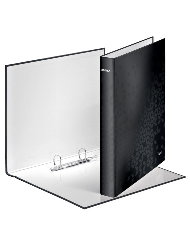 LZ42410095,Caiet mecanic a4 2 inele 25mm/40mm negru wow leitz LZ42410095,Caiet mecanic a4 2 inele 25mm/40mm negru wow leitz