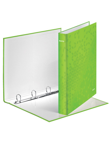 LZ42420054,Caiet mecanic a4 4 inele 25mm/40mm verde metalizat wow leitz LZ42420054,Caiet mecanic a4 4 inele 25mm/40mm verde metalizat wow leitz
